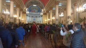 Católicos festejaron ayer Domingo de Ramos