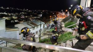 Adulto mayor fue trasladado al Hospital Clínico por intoxicación con monóxido de carbono