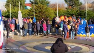 Trabajadores acuícolas se manifestaron en Natales en contra de proyecto de ley que crea el Servicio de Biodiversidad y Áreas Protegidas