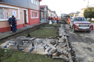 Iniciaron obras que repondrán 5 kilómetros de veredas en Punta Arenas