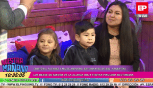 Visita Reyes de la “Alianza Roja” a Pingüino Multimedia
