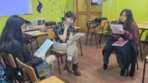 Inició taller literario estudiantes en Punta Arenas