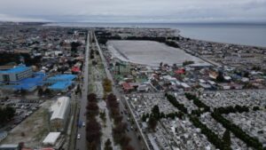 La nieve se hizo presente en Punta Arenas y Tierra del Fuego