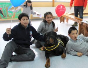 Gendarmería de Magallanes realizó responso y dijo adiós con todos los honores a “Thor”