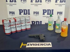 Detienen a hombre que se hizo pasar por detective para robar botillería
