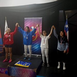 Magallánica se tituló campeona por partida doble en el arma de Florete en el Nacional de Esgrima