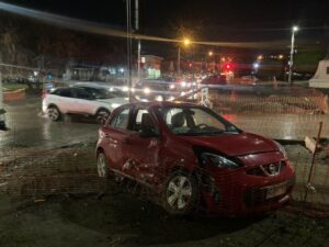 Dos accidentes vehiculares durante el transcurso de la mañana