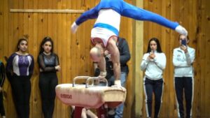 Deportistas magallánicos participaron de jornada de gimnasia artística con figuras nacionales