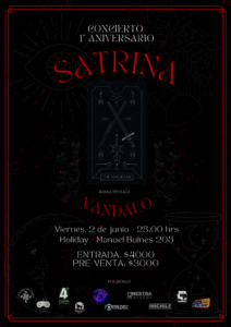 Satrina protagoniza hoy concierto aniversario