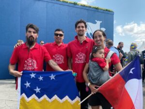 Team Chile “magallánico” inició participación en Mundial de Esquila