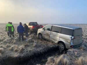 Dos volcamientos se produjeron este domingo en ruta 9 Norte