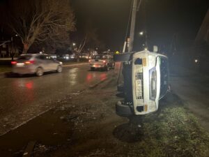 Un atropello y un volcamiento se registraron esta mañana en Punta Arenas