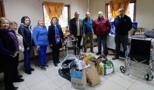 Rotary Club Austral realizó importante donación a junta de vecinos del sector sur