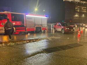 Una persona lesionada dejó triple colisión en Punta Arenas