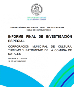 Contraloría detectó irregularidades en gestión cultural de Natales