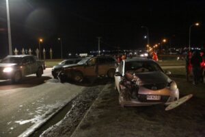 Dos personas lesionadas dejó accidente de tránsito en el 