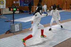 Con el arma de florete se inicia la cuarta fecha del Torneo Nacional de Esgrima