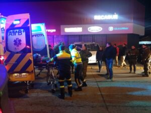 Atropellan a carabinero que perseguía a chofer que se dio a la fuga