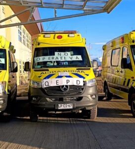 SAMU Natales exige renovación de flota de ambulancias y supervisor técnico