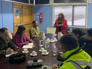 Comité de Gestión del Riesgo de Desastres provincial de Última Esperanza se reunió para revisar plan de emergencia