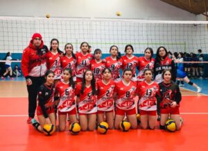 El elenco de Selknam fue triple campeón del Torneo de Vóleibol “Invernadas 2023”