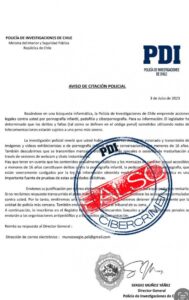 Cibercrimen de PDI levanta alerta por correo electrónico malicioso