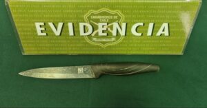 Detenido por robo con intimidación lesionó a su víctima con un cuchillo