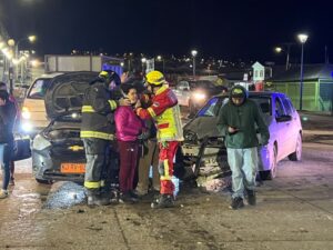 Una persona lesionada dejó accidente de tránsito en Punta Arenas