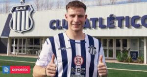 Bruno Barticciotto fue presentado en Talleres de Argentina