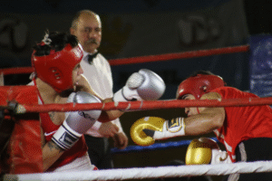 Anoche se realizó Festival Internacional de Boxeo amateur