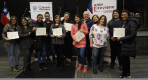 Programa Parentalidad de Senda Previene certifica a seis nuevas participantes