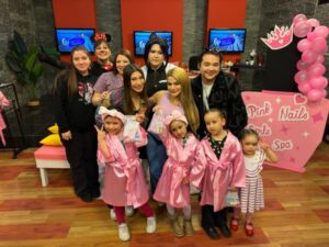Con niñas, Minnie y un spa infantil se llevó a cabo un nuevo capítulo de 