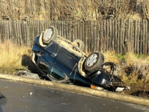 Se registró un volcamiento en Río Seco