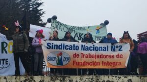 Trabajadores de Fundación Integra Magallanes se sumaron al paro nacional
