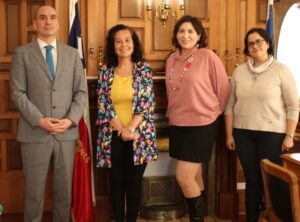 Presidenta de la Corte recibe a nueva jefa de Defensa Laboral de la Corporación de Asistencia Judicial