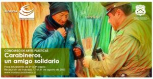Carabineros invita a participar de concurso de artes plásticas