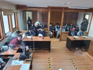 Tribunal de Juicio Oral en lo Penal de Punta Arenas realizó juicios simulados protagonizados por estudiantes