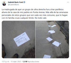 Fiscalía investigará hechos en casa de familia Boric mientras su padre dice que se “enteró” por los medios