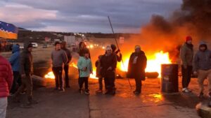 Conflicto de la luga: pescadores se tomaron la ruta a Puerto Natales