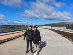 Realizan apertura de nueva calle estratégica en Punta Arenas