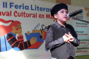 Estudiantes porvenireños gozaron con el Festival Vendaval Cultural