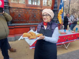 Adelaida Díaz ganó el concurso a la mejor empanada en Punta Arenas