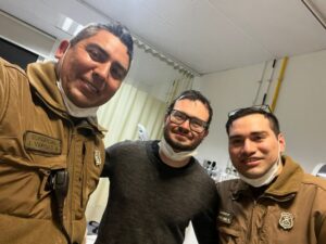 “Les debo la vida”: turista brasilero agradeció a Carabineros haberle rescatado de la nieve