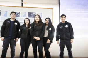 Seis estudiantes desarrollaron base de datos georreferencial en apoyo a pequeños productores