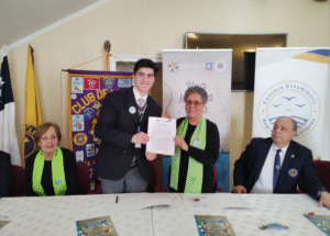 Club de Leones y Consejo Estudiantil firmaron convenio de cooperación en beneficio de Jornadas por la Rehabilitación