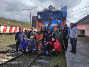 Ya está en marcha la locomotora Malvinas Argentinas