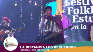 Estos son los finalistas del Festival Folclórico Estudiantil