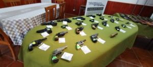 Más de 104 armas recibidas por Carabineros en Punta Arenas
