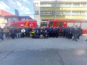 Bomberos cerró el Seminario de Materiales Peligrosos con nuevas intervenciones