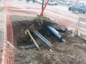 Aguas Magallanes explicó situación de matriz en Avenida Frei